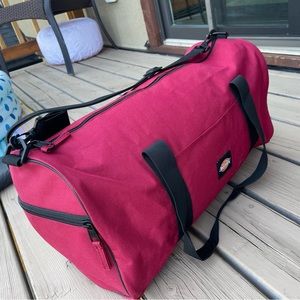Red dickies duffel bag